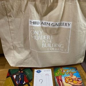 NEW Only Murders in the Building NYC Popup Experience tote bag